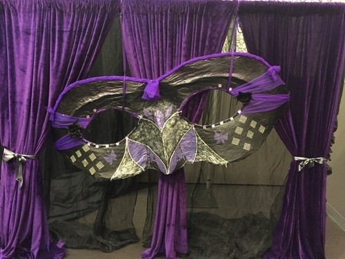 Drapes - Velvet Purple 2.5m Drapes - Velvet Purple 2.5m
