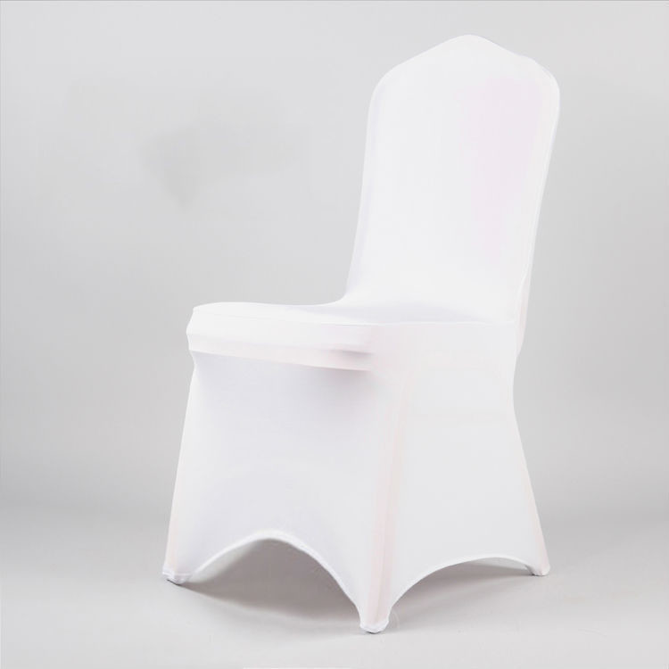Chair cover - lycra - white Chair cover - lycra - white