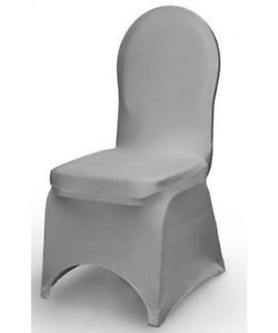 Chair cover - lycra - dark grey Chair cover - lycra - dark grey