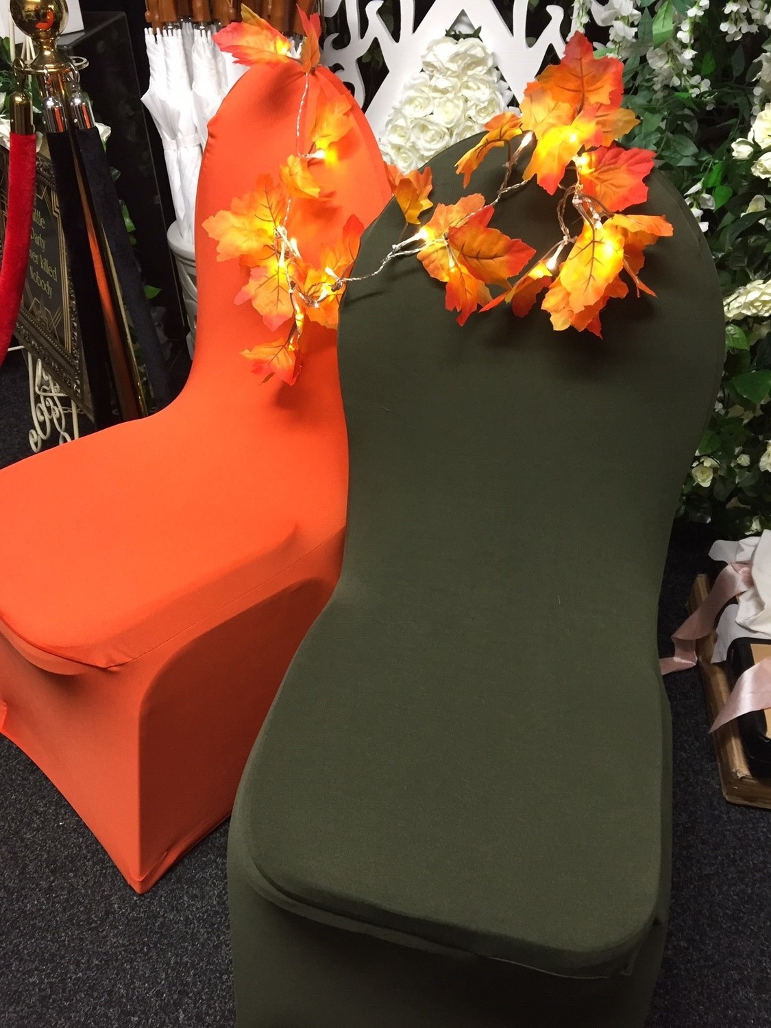 Chair Cover - lycra - Dark green Chair Cover - lycra - Dark green