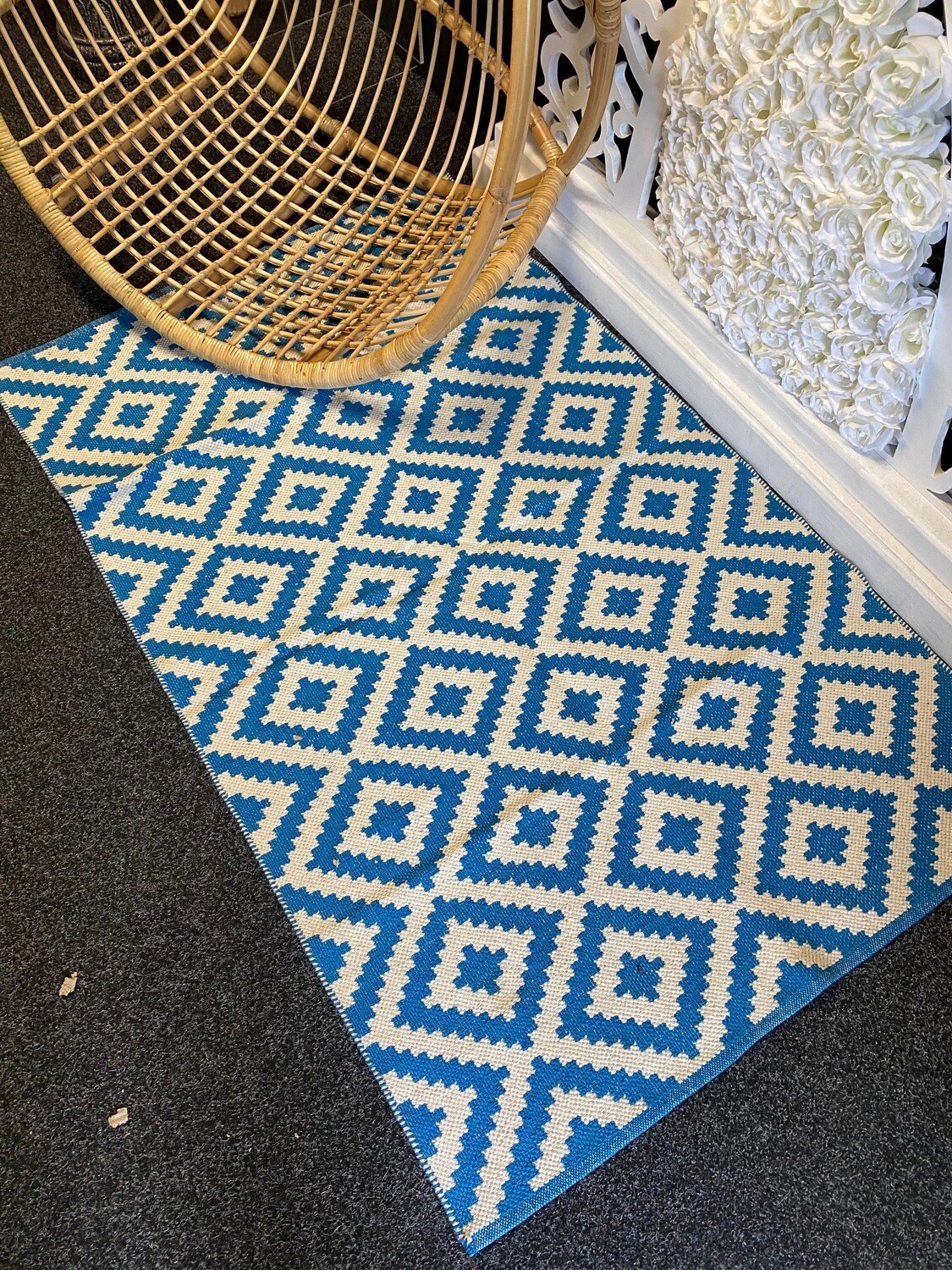 Picnic Rugs - Blue/White Picnic Rugs - Blue/White
