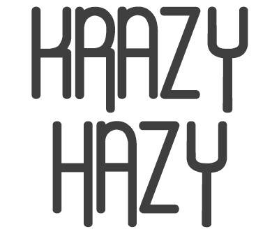 Font License for Krazy Hazy