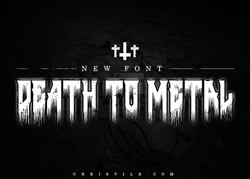 Font License for Death to Metal Font License for Death to Metal