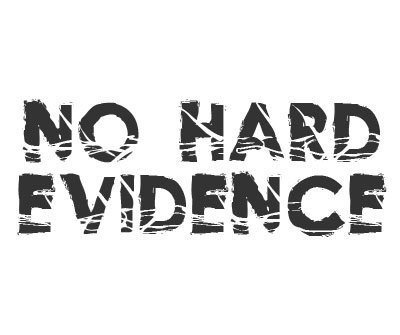 Font License for No Hard Evidence