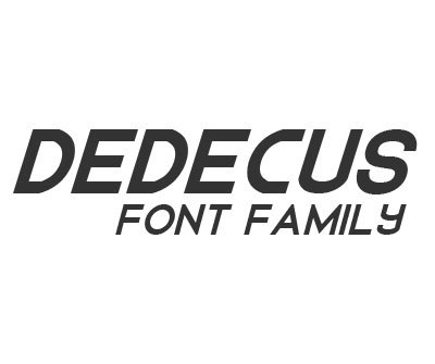 Font License for Dedecus