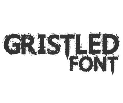 Font License for Gristled Font