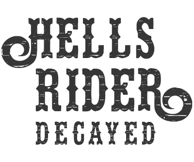 Font License for Hell's Rider Decay