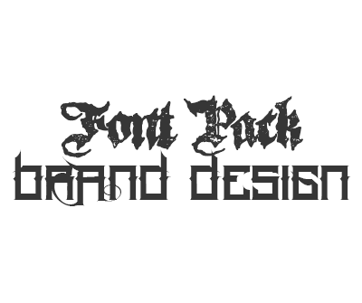Brand Design Font Pack