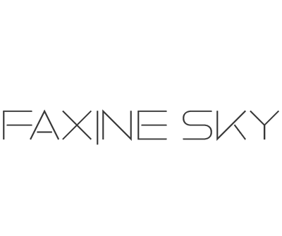 Font License for Faxine Sky