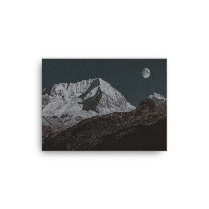Canvas art- Fjellnatten