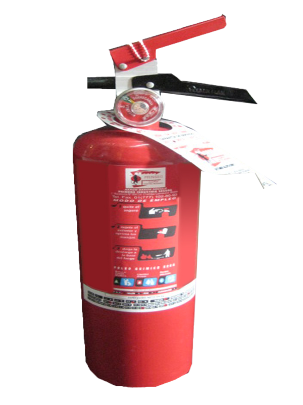 Extintor tipo &quot;ABC&quot; de 4.5 KG