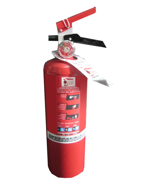 Extintor tipo &quot;ABC&quot; de 2.5 KG