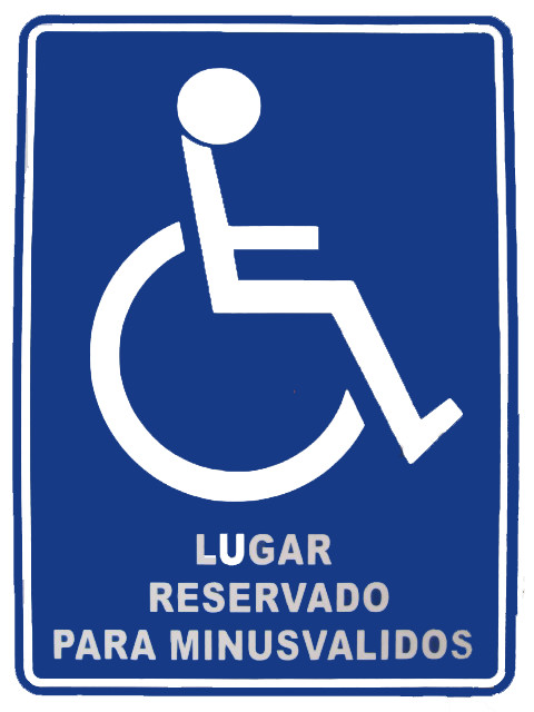 Señalamiento discapacitados