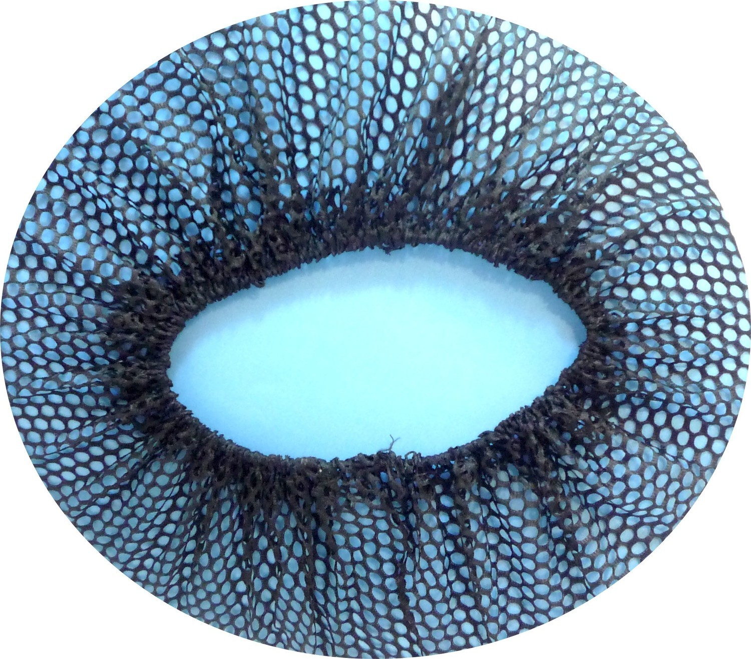Cofia de red sencilla negra
