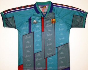 CAMISETA F.C. BARCELONA KAPPA 96/97