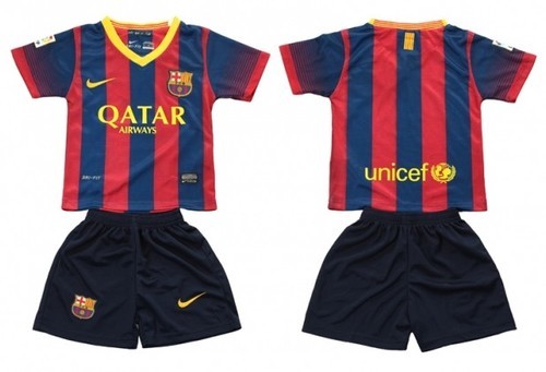 1ª EQUIPACION INFANTIL 2013/14 F.C. BARCELONA