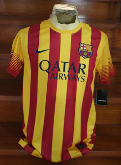 2ª NUEVA EQUIPACION F.C. BARCELONA 2013