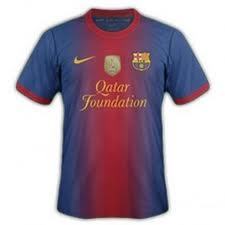 CAMISETA 1ª EQUIPACION F.C. BARCELONA 2012-2013 MUJER