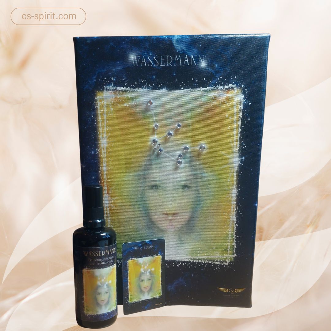 💫 Sternzeichen-Komplettset – 50 % Rabatt! STERNZEICHEN WASSERMANN