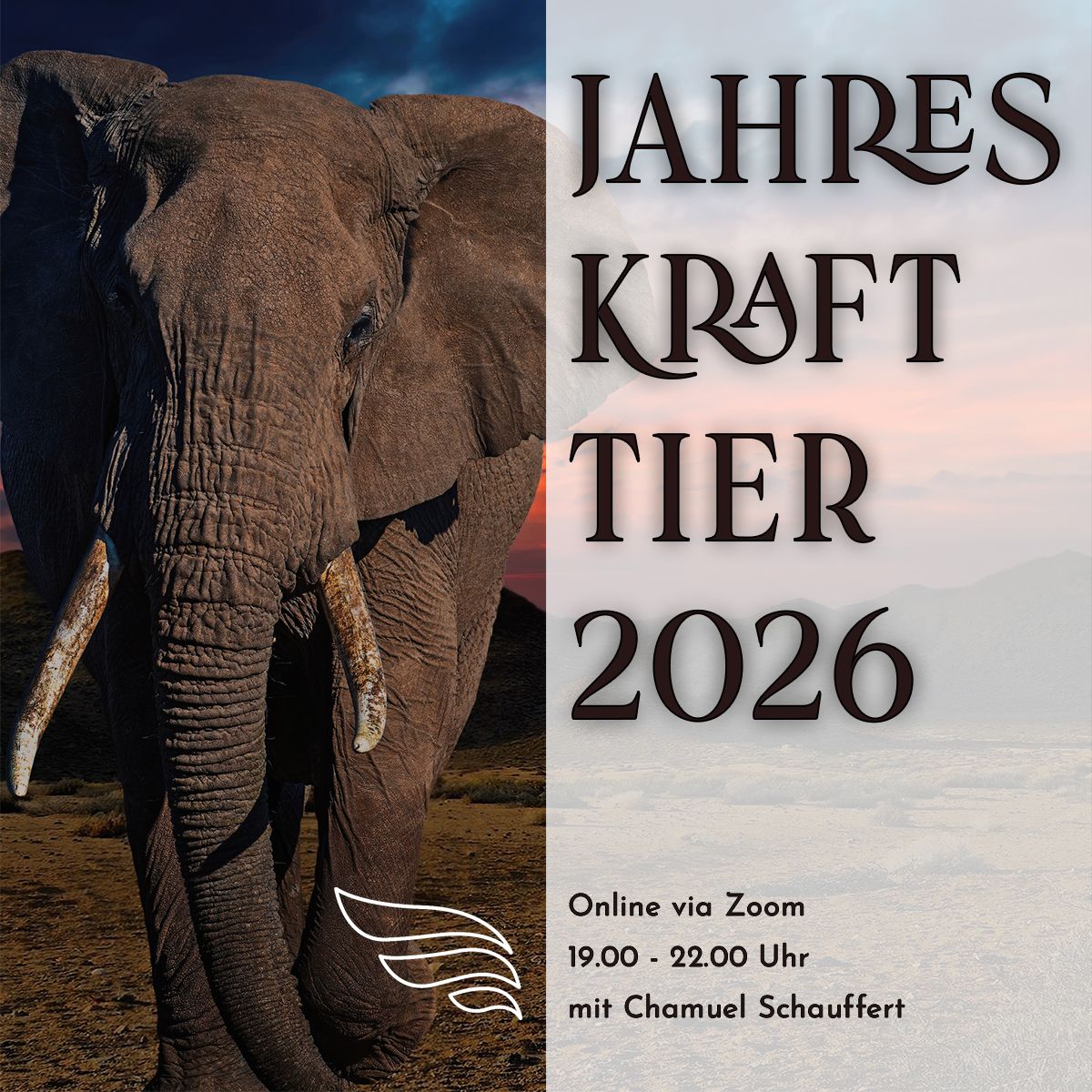 Jahreskrafttier 2026 - Online - 09. Januar 2026