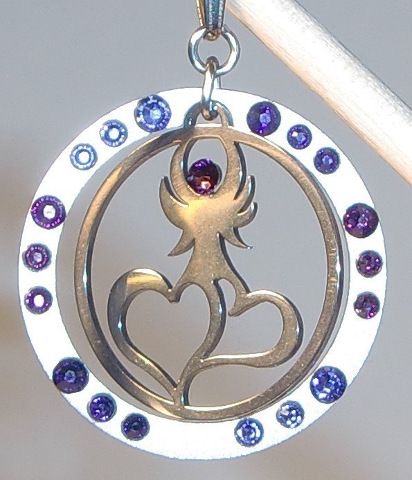 Seraphim ZADKIEL Anhänger mit Umrandung