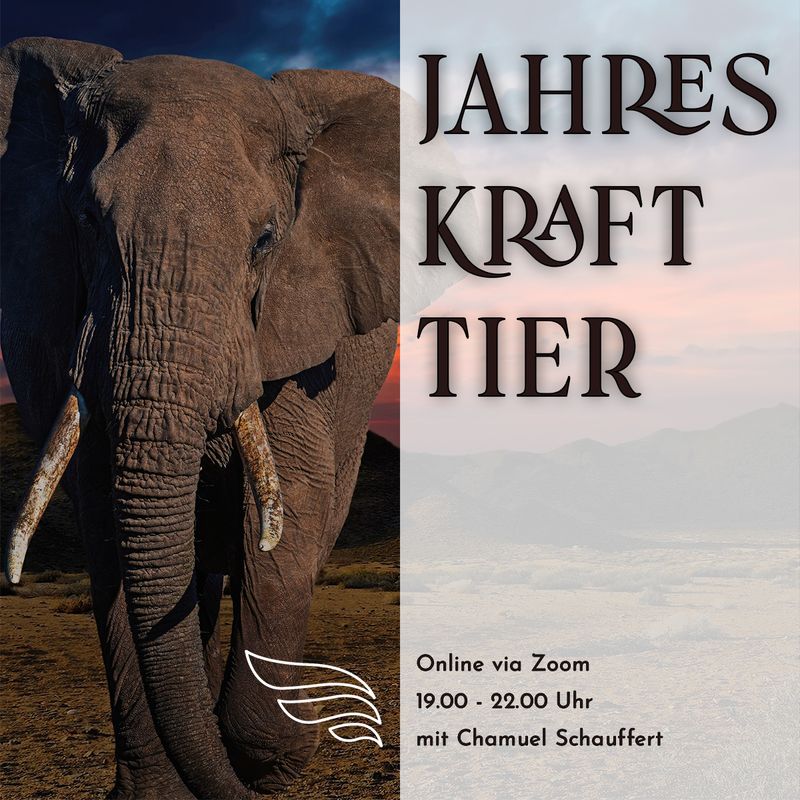 Anmeldung: Jahreskrafttier 2027 - Online - 7. Januar 2027