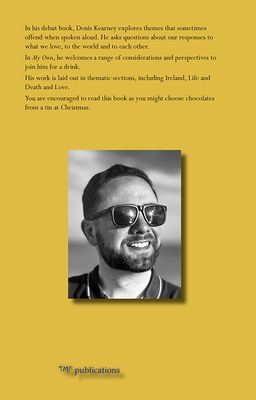 Rear cover of My Own by Denis Kearney