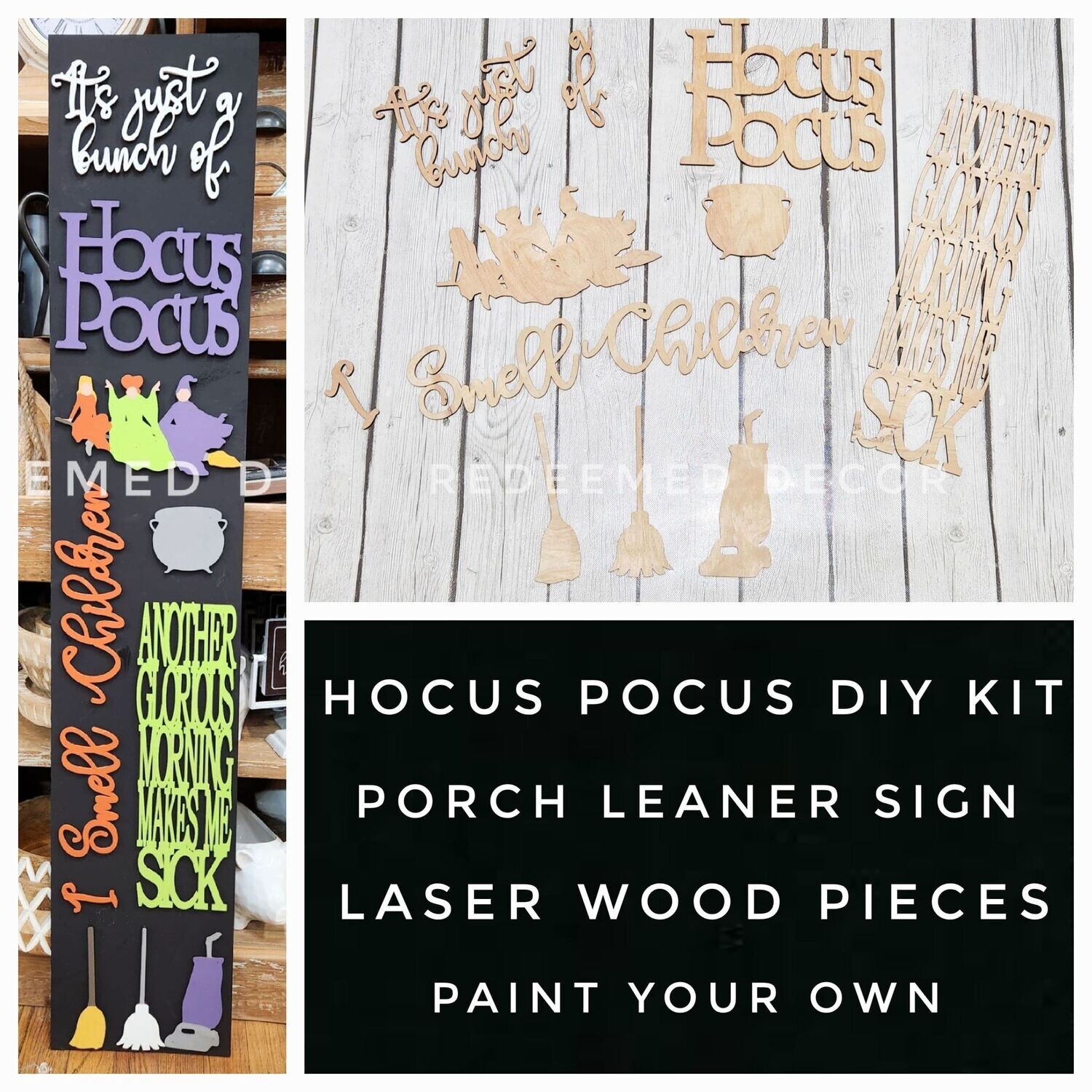 DIY Hocus Pocus Sign Kit