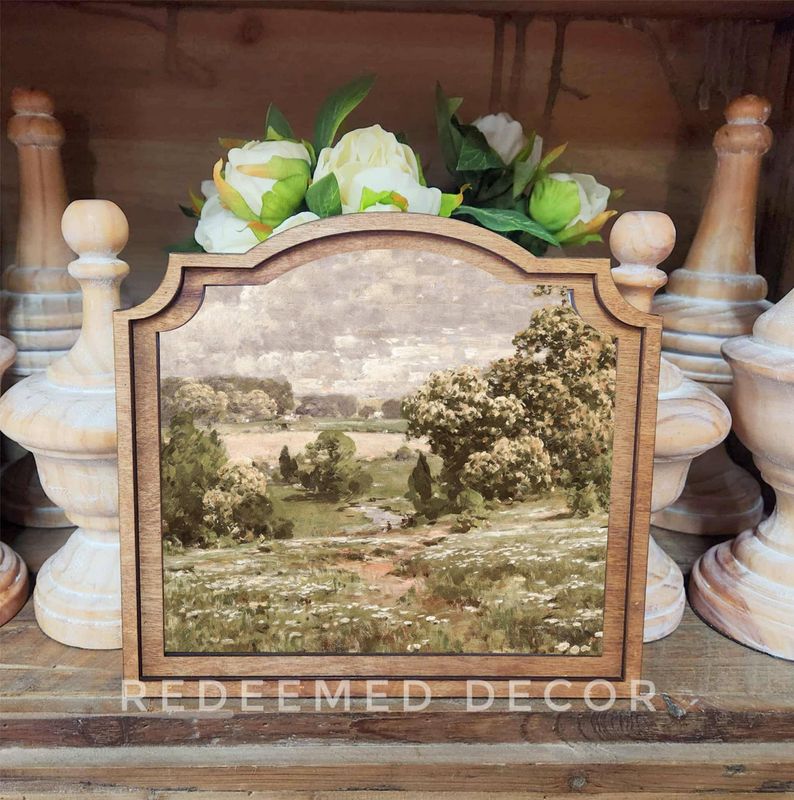 Provincial Spring Landscape Framed Art
