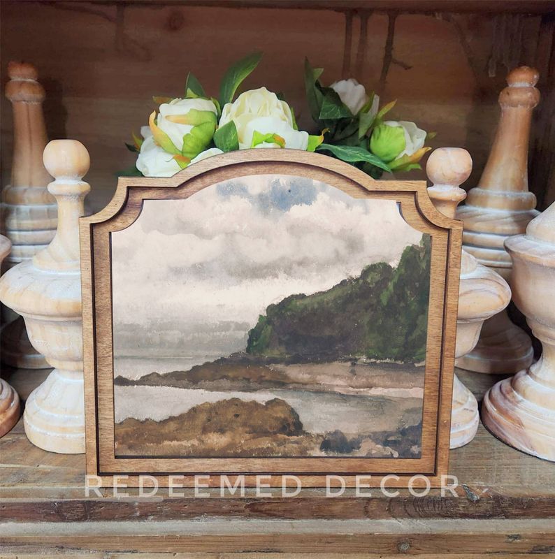 Provincial Summer Coast Framed Art