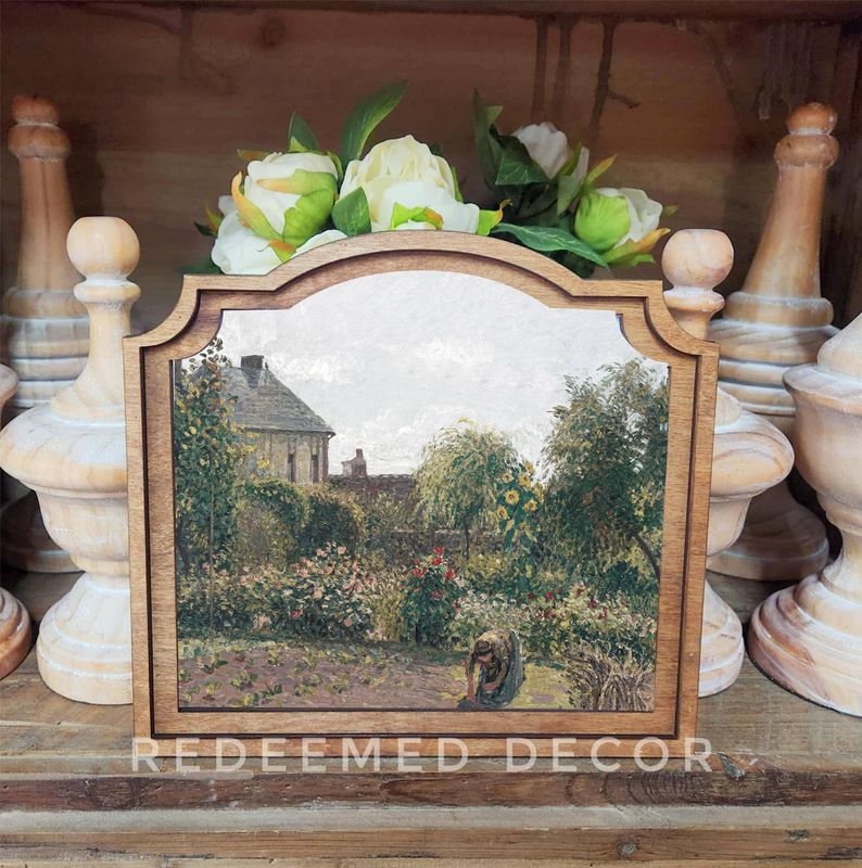 Provincial Vintage Garden Framed Art