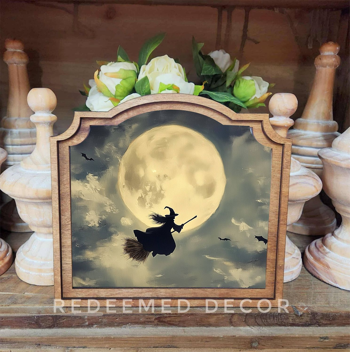 Provincial Witch Moon Framed Art