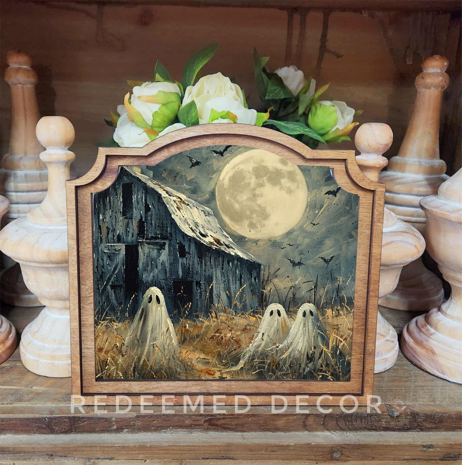 Provincial Barn Ghosts Framed Art