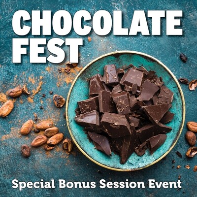 Chocolate Fest Bonus Session
Tuesday, June 6 @ 6:30 pm at
the Marriott St. Louis West Hotel