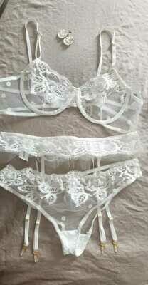 Karmen Set 3 pieces Blanc Karmen Set 3 pieces Blanc
