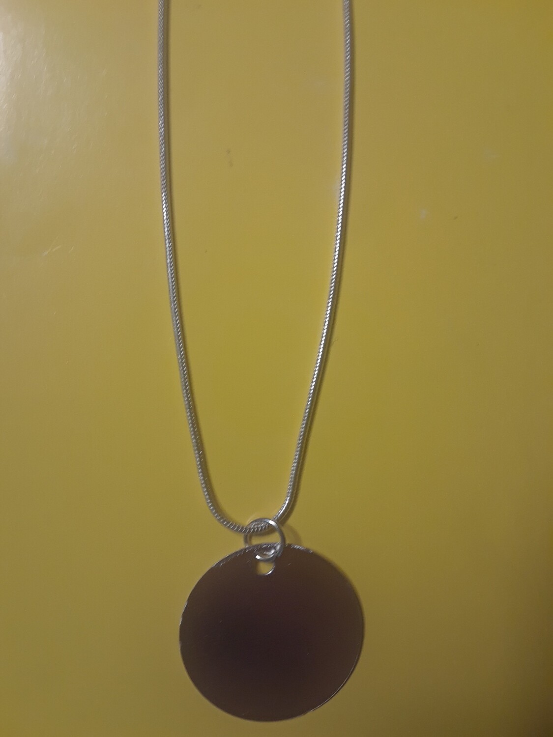 Sterling Silver plated design necklace customize!