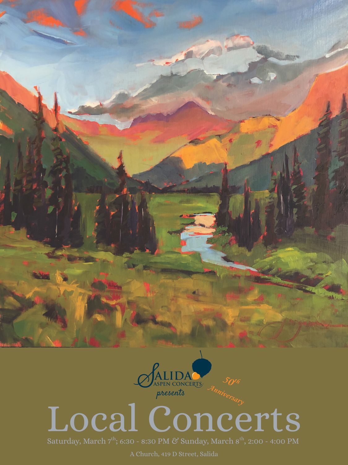 Local Concerts: March 7th 6:30-8:30pm