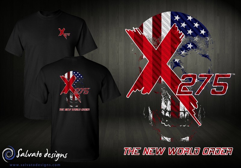 X275 Carbon USA Flag Design