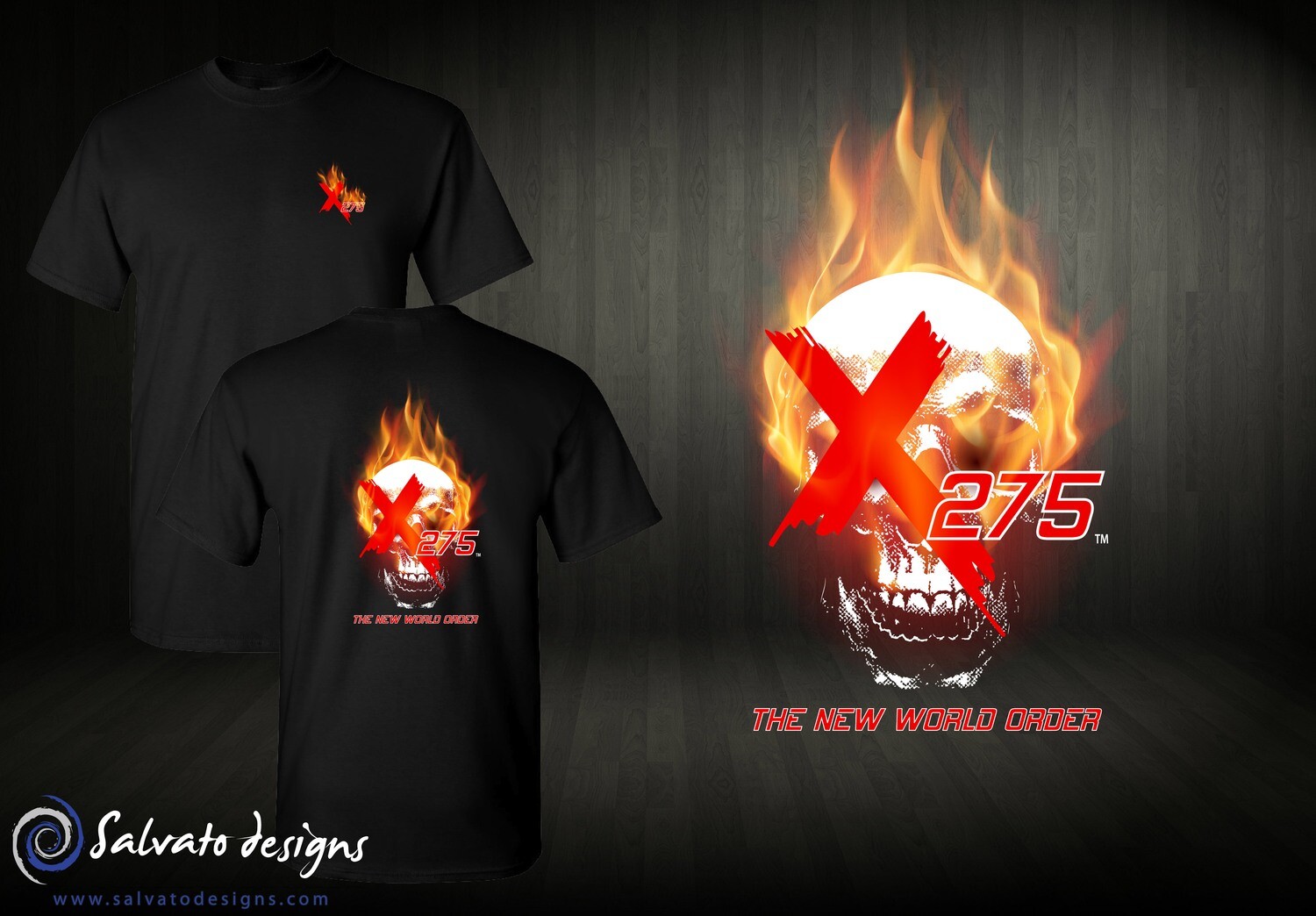 X275 Real Fire Design