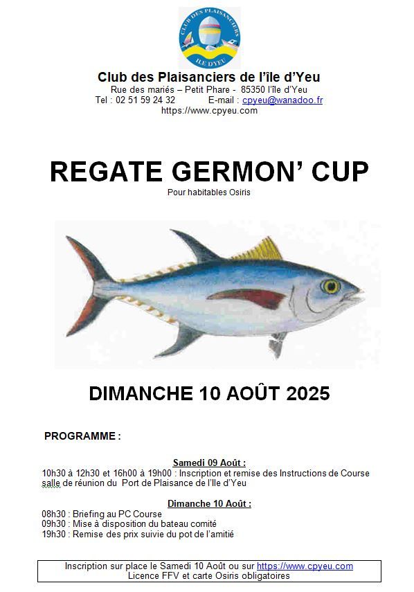 Régate Germon Cup