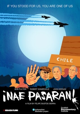 Original NAE PASARAN poster (crowdfunding campaign) - Moon