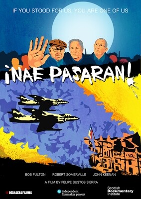 Original NAE PASARAN poster (crowdfunding campaign) - Moneda Palace