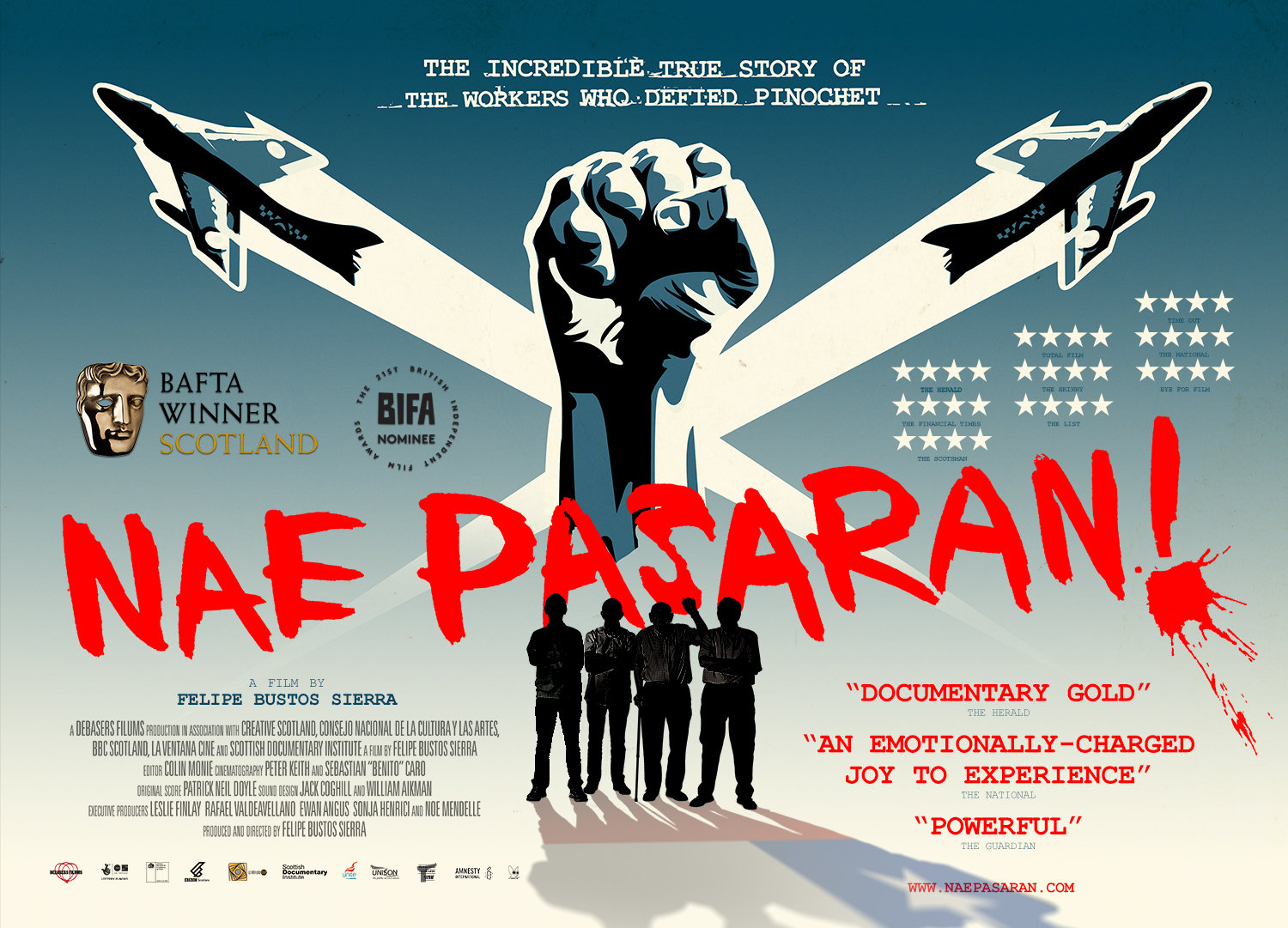 Nae Pasaran UK Cinema Poster (A3)