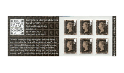Великобритания. 2015. 175 лет первой почтовой марке 