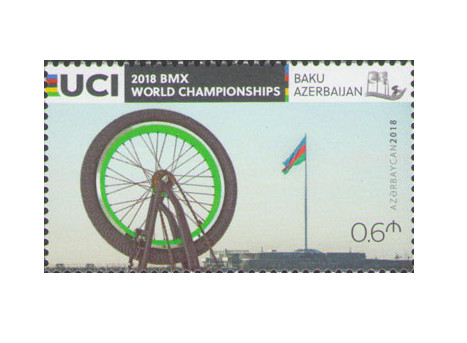 Азербайджан. Чемпионат мира по велоспорту в классе BMX, Баку-2018. Марка