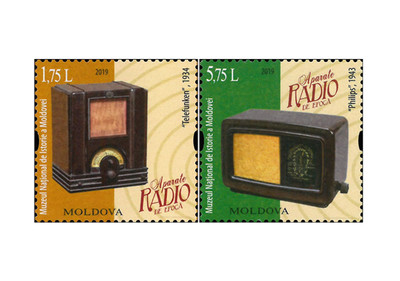 Молдавия. Всемирный день радио. Радиоприёмники. Серия из 2 марок