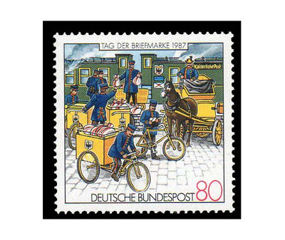 Германия. 1987. День почтовой марки. Марка