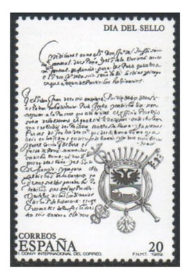 Испания. 1989. День почтовой марки. Марка