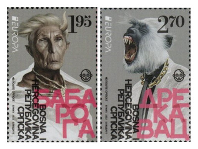 Республика Сербская (БиГ). 2022. EUROPA. Истории и мифы. Серия из 2 марок