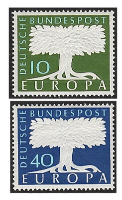 Германия. 1957. EUROPA - CEPT. Серия из 2 марок